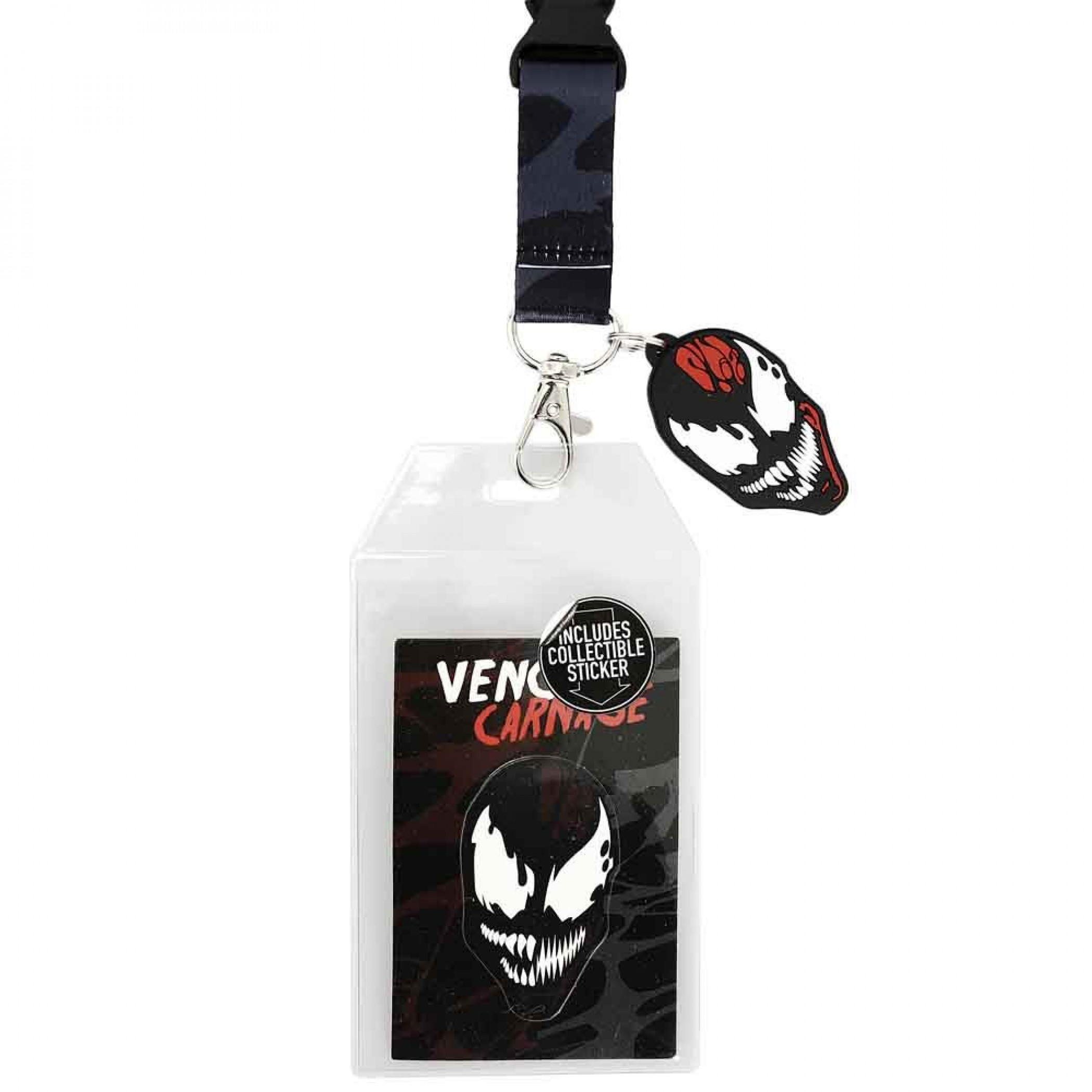 Venom & Carnage Split Face Lanyard